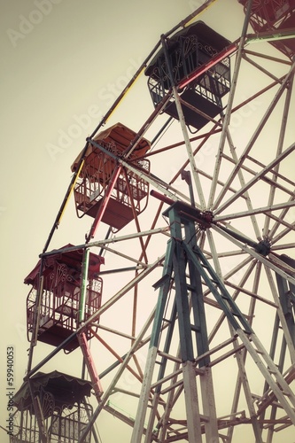 Ferris wheel against