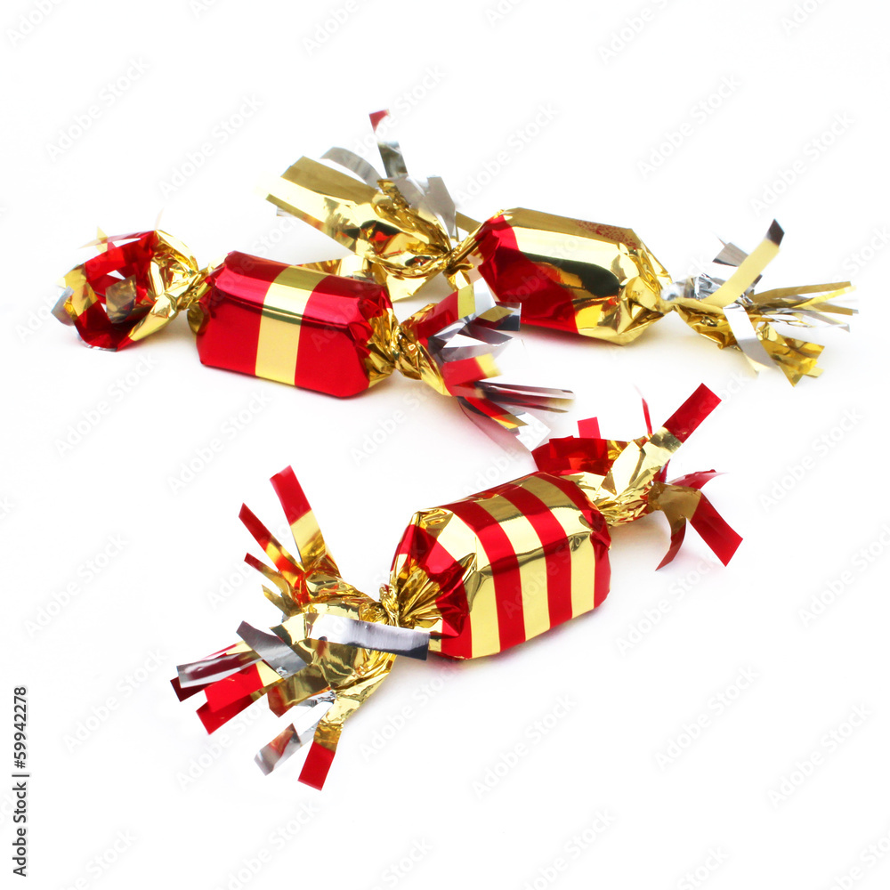 Papillotes - Bonbons de Noël Photos