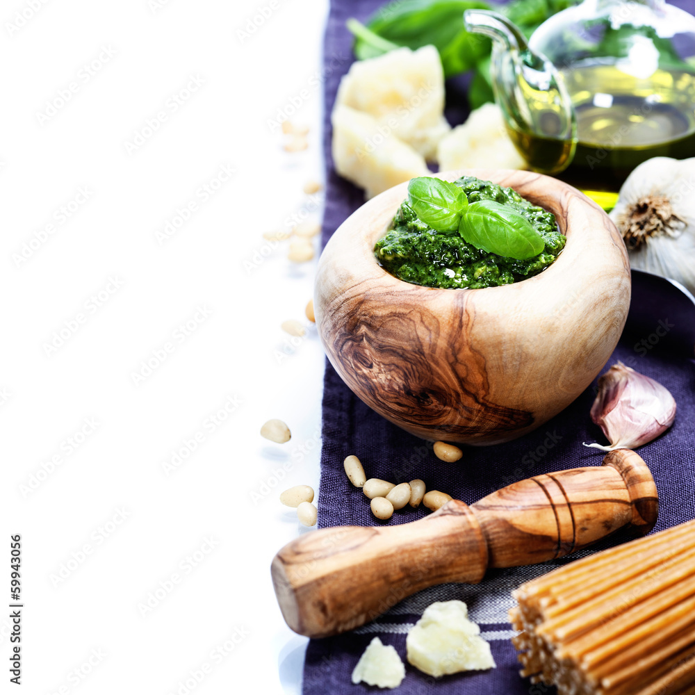 freshly made pesto freshly made pesto