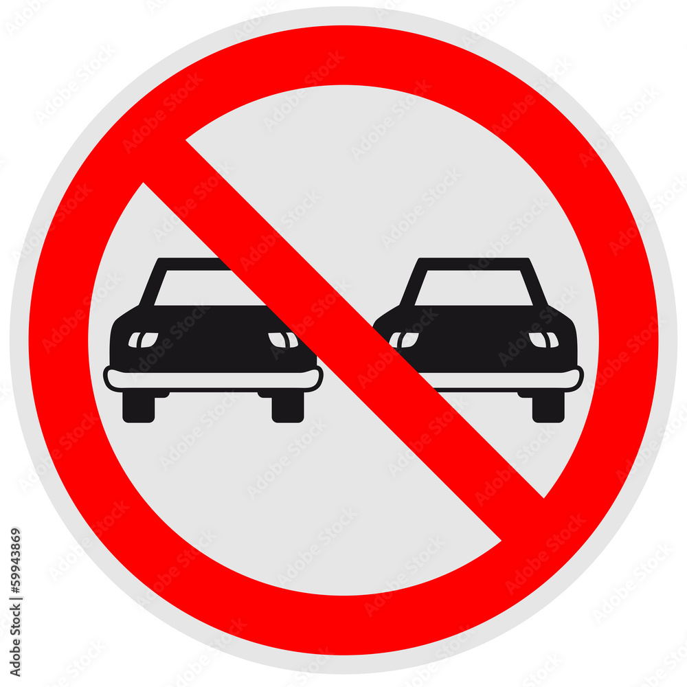 Forbidden Overtaking Forbidden Overtaking
