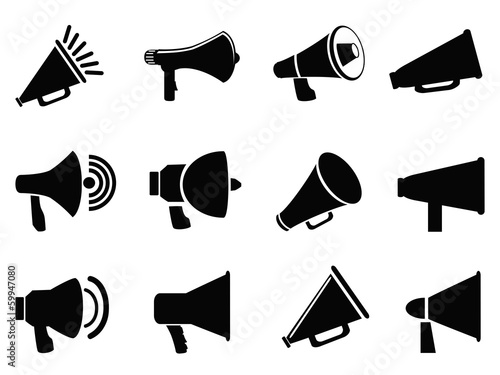 megaphone icons