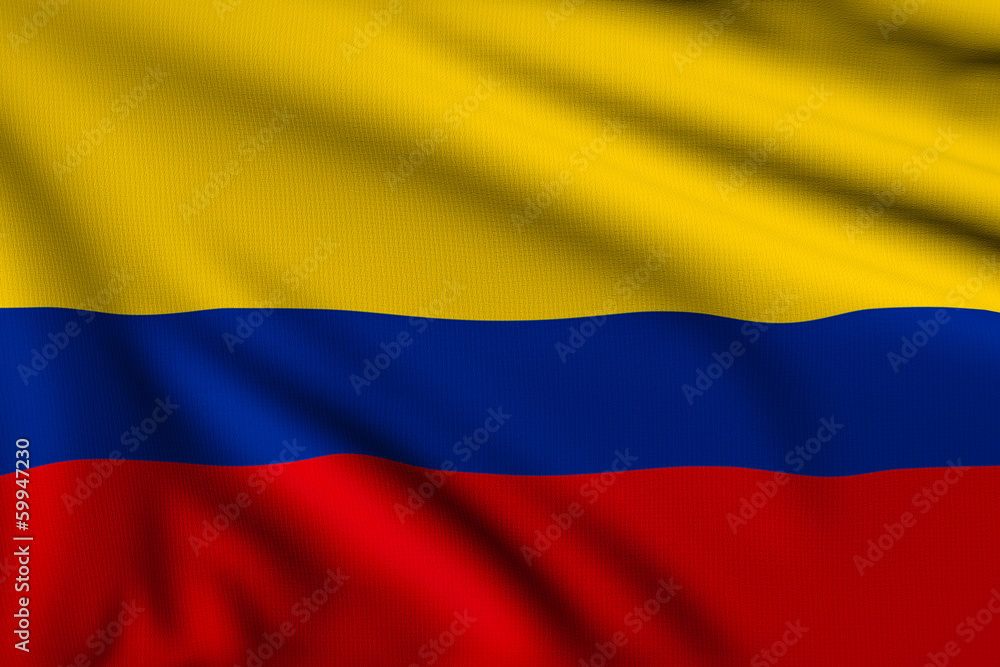 Fototapeta premium Flag of Colombia