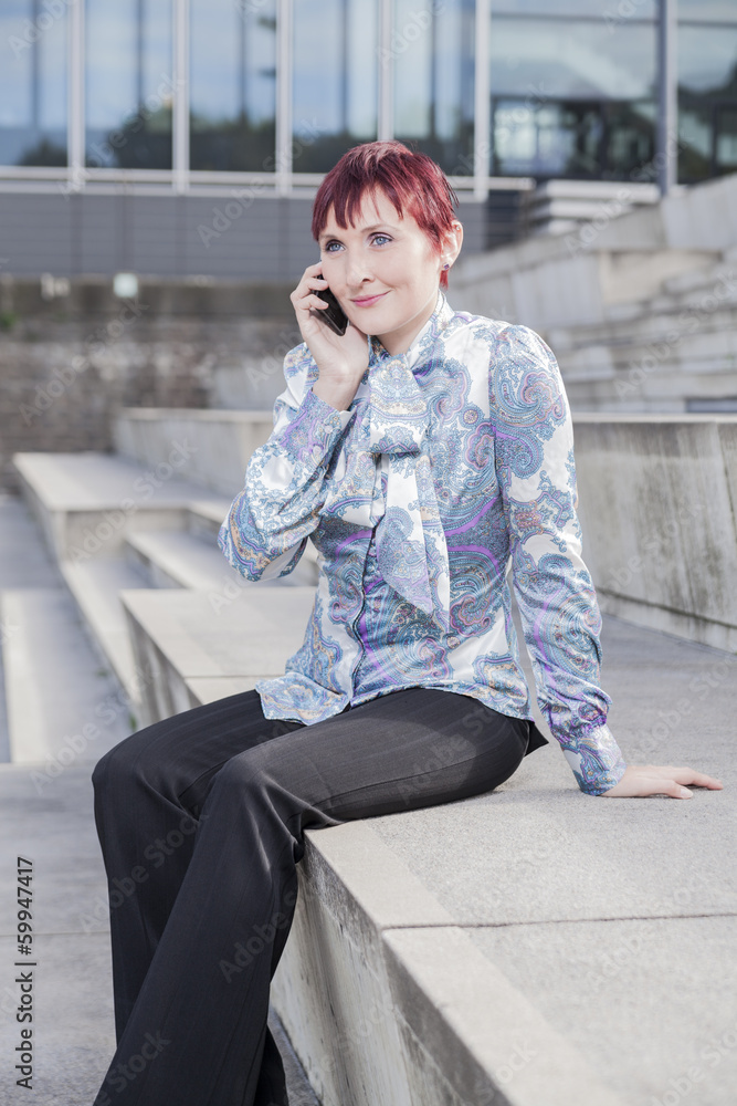 young confident women business fashion