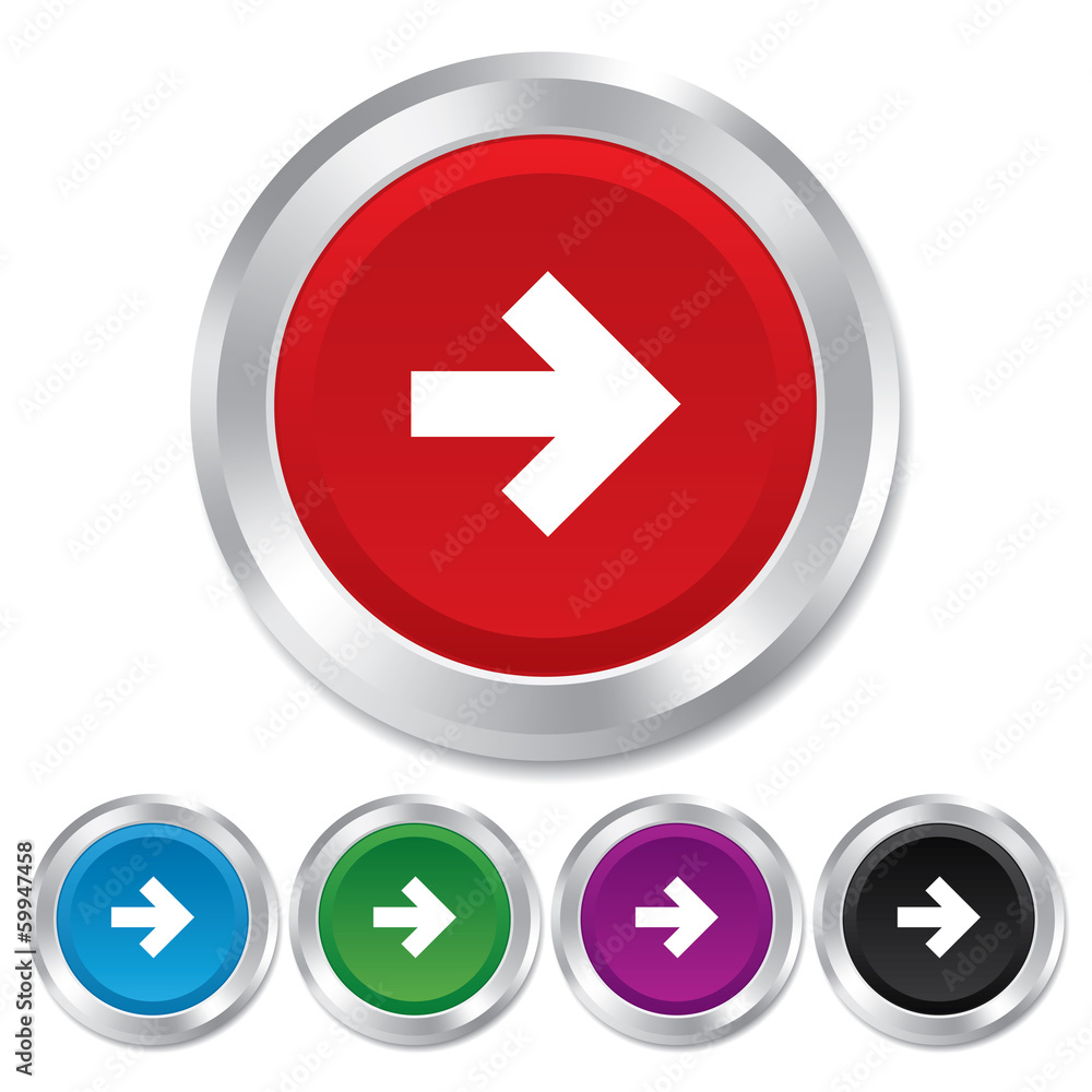 Arrow sign icon. Next button. Navigation symbol Arrow sign icon. Next button. Navigation symbol