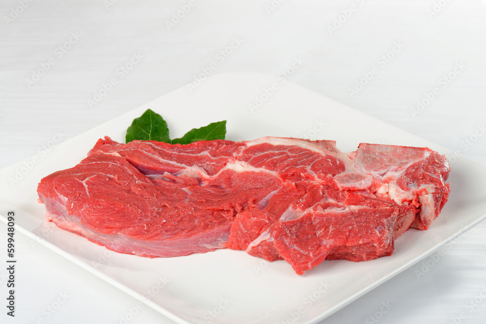 Raw fresh beef pork fillet ready to cooking Raw fresh beef pork fillet ready to cooking
