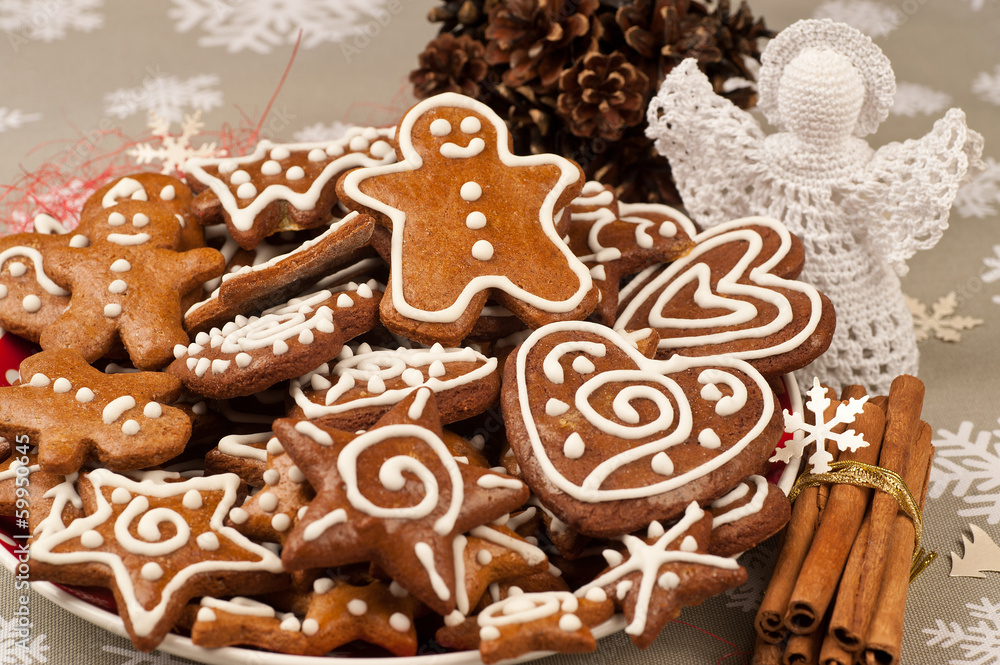 Christmas gingerbread cookies Christmas gingerbread cookies