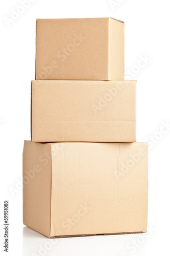 Stack of cartons