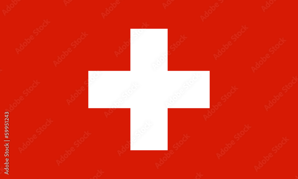 Obraz premium schweiz flagge original g401-1