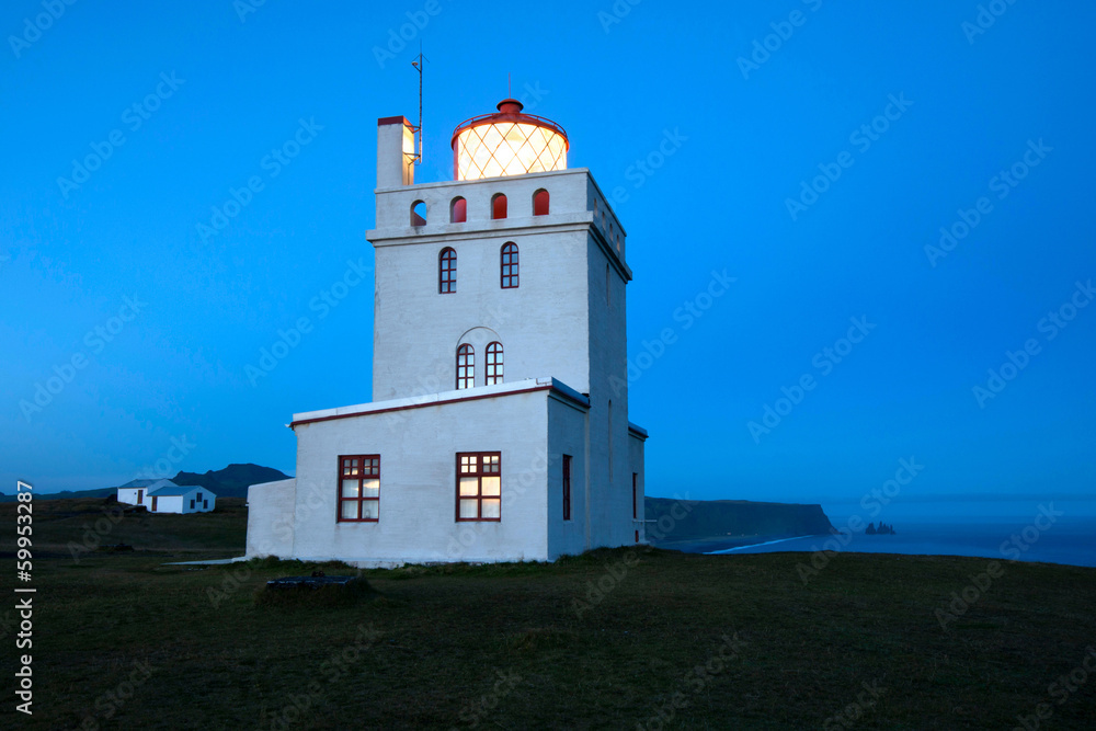 lighthouse Cape Dyrholaey Iceland