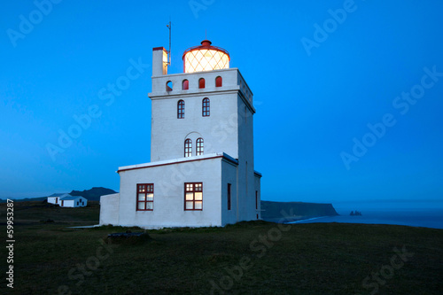 lighthouse Cape Dyrholaey Iceland