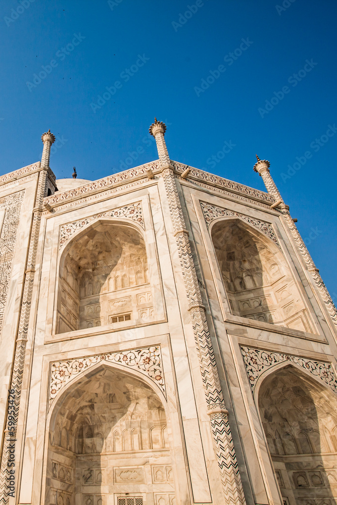 Taj mahal,famous monument,Greatest marble tomb in India,Agra