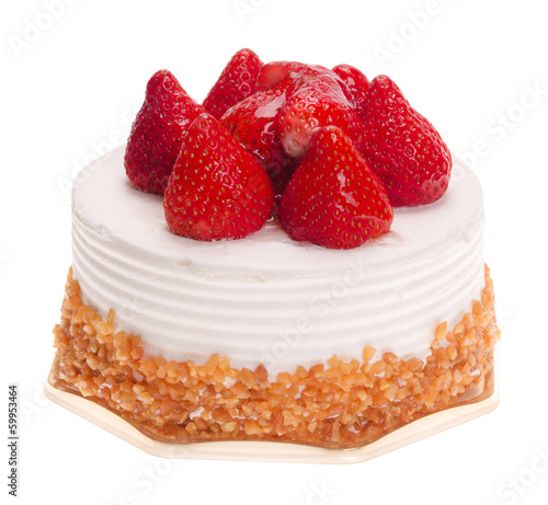 Obraz na plátne Strawberry shortcake