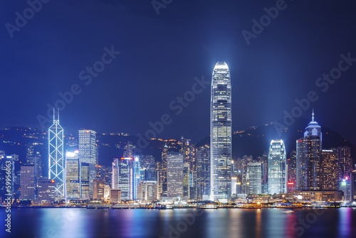 Victoria Harbor og Hong Kong