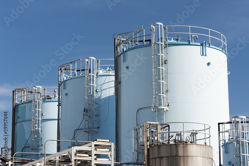 Vászonkép Petrochemical plant