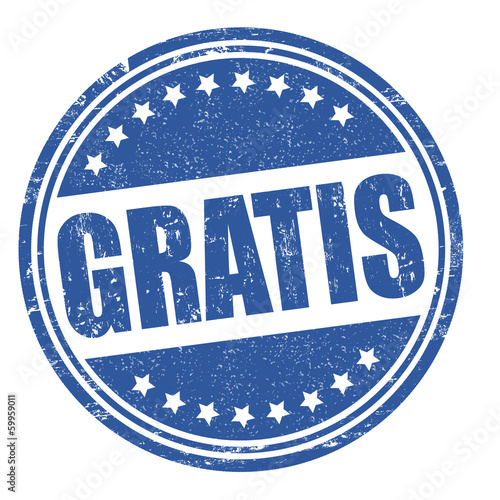 Gratis stamp