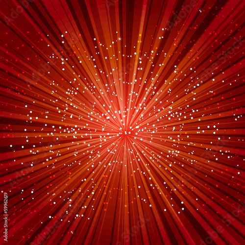 red explosion