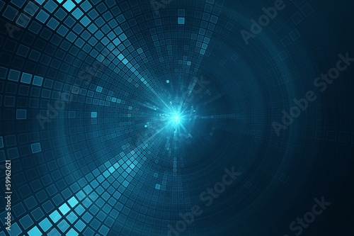 Time and space travel concept abstract background