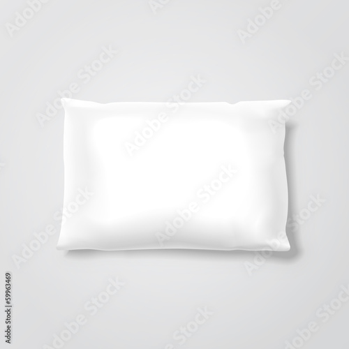 Vector Blank Pillow