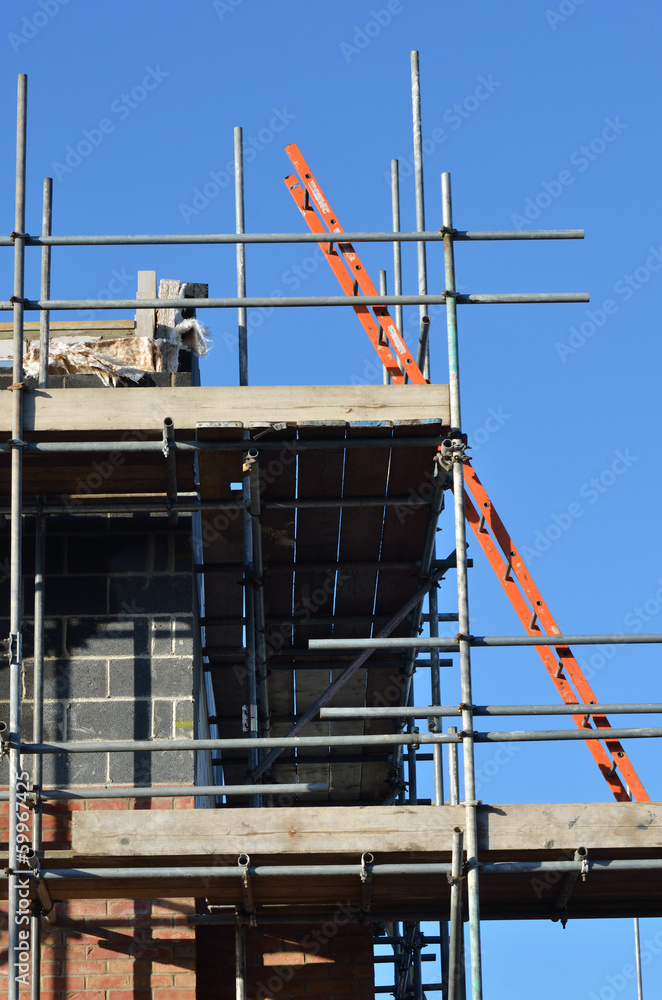 Ladder and scaffolding Ladder and scaffolding