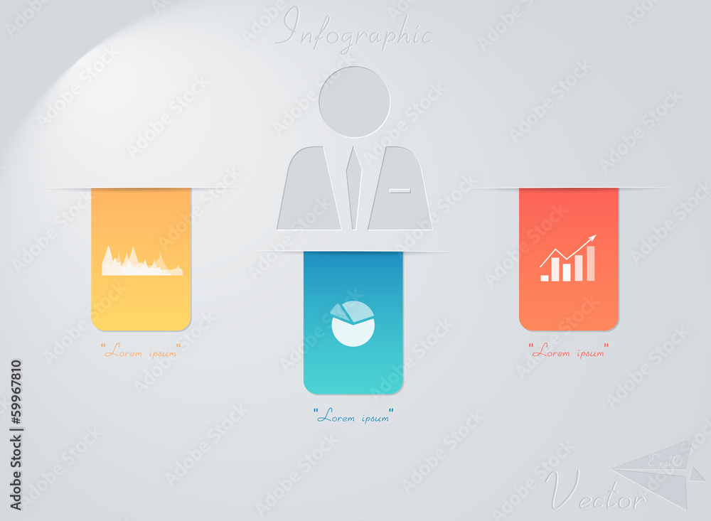 Minimal infographic design-EPS10 Minimal infographic design-EPS10