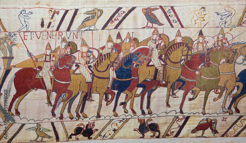 Bayeux tapestry - Norman invasion of England