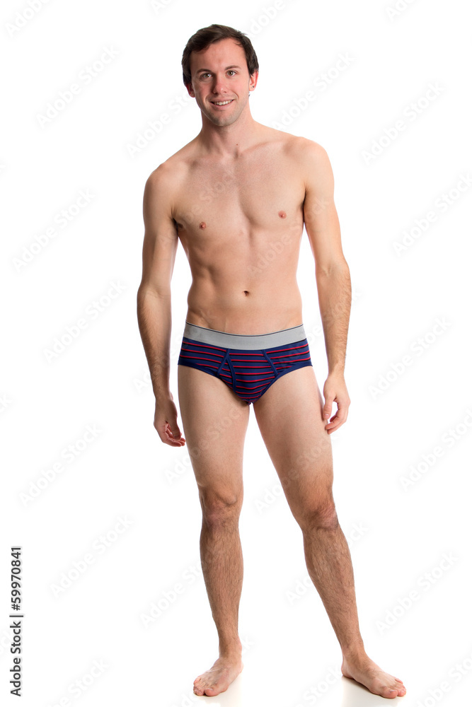 Man in Underwear