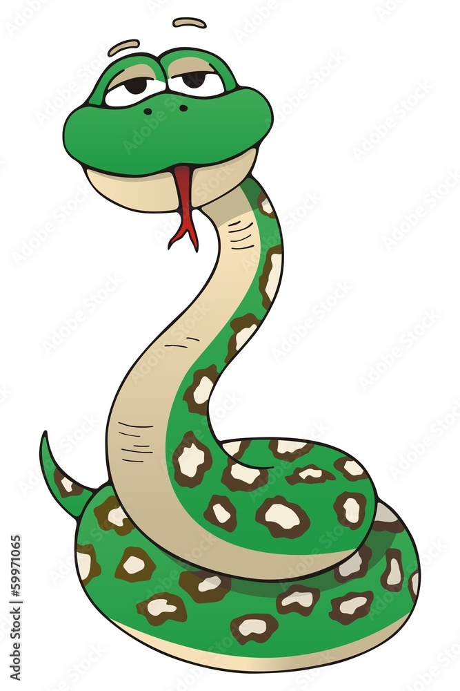 Fototapeta premium Green Snake