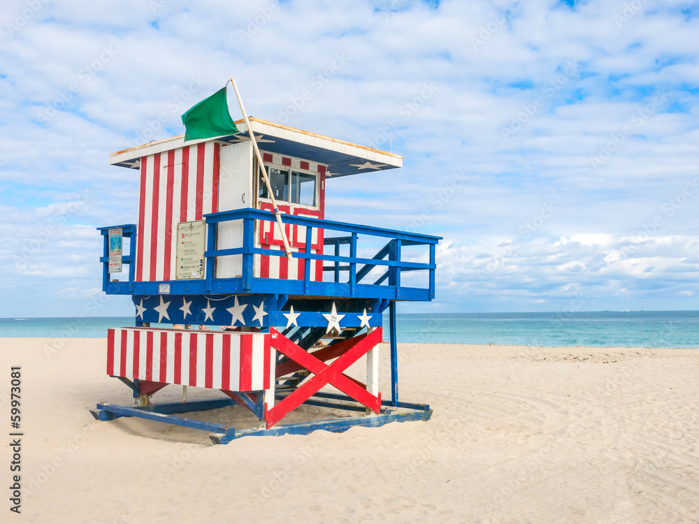 Fototapeta premium South Beach w Miami