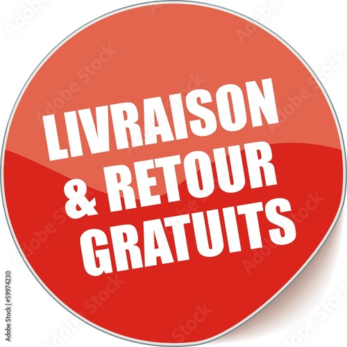 étiquette livraison & retour gratuits
