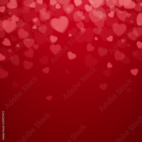 Vector Illustration of a Valentines Day Card