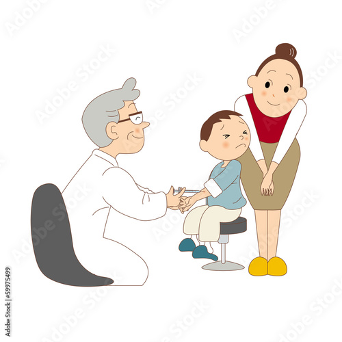 子供の注射