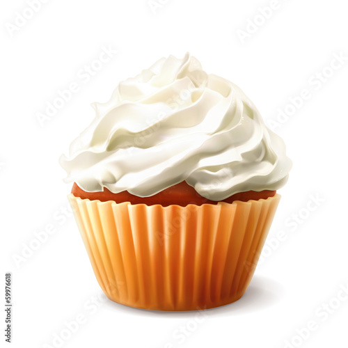 Cupcake vector