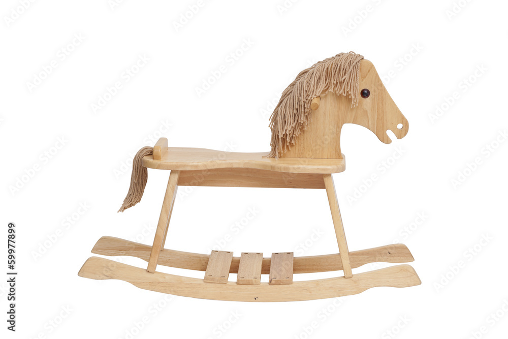Spielzeug. Holz. Pferd. Stock Photo | Adobe Stock
