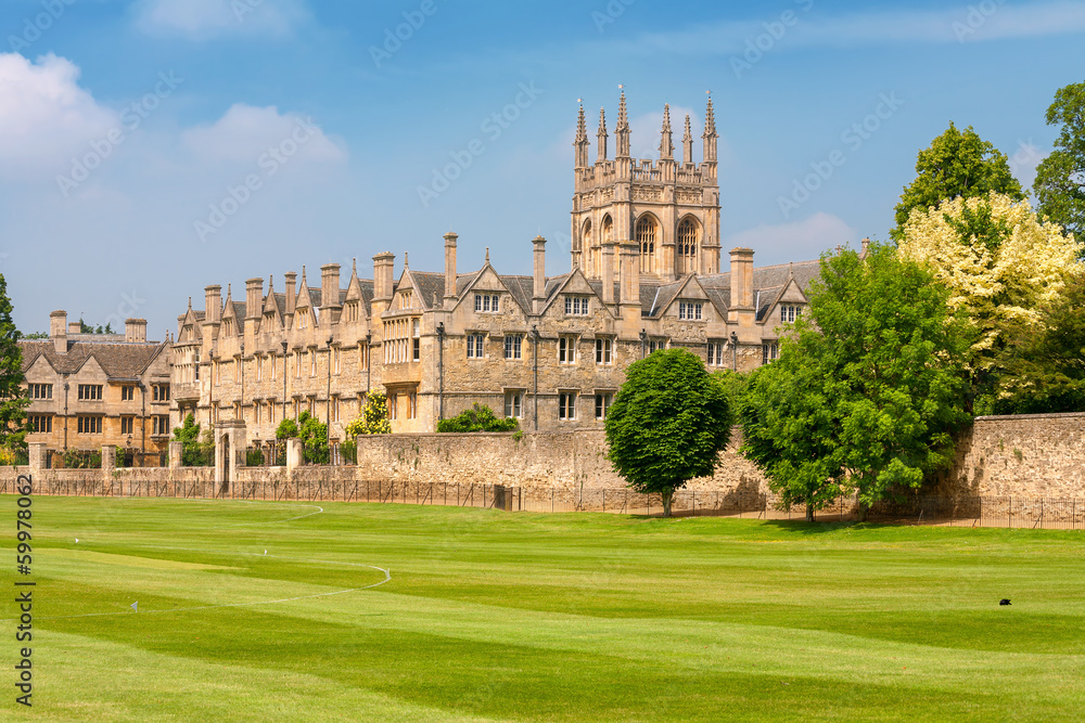 Fototapeta premium Merton College. Oxford, UK