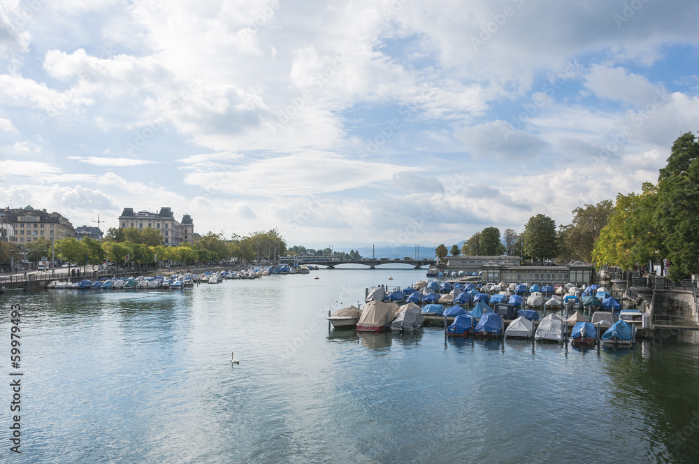 Zürich, Altstadt, Limmat, Limmatquai, Flussfahrt, Schweiz Zürich, Altstadt, Limmat, Limmatquai, Flussfahrt, Schweiz