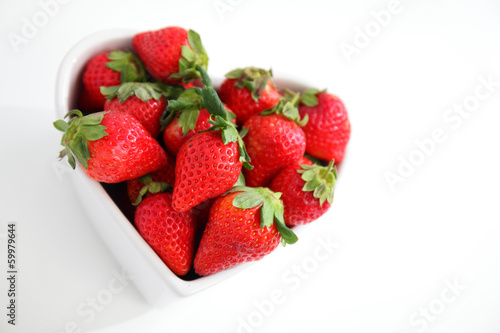 juicy red strawberries