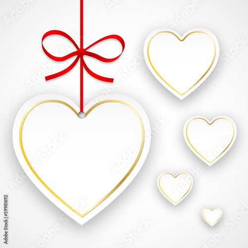 VALENTINE’S HEART-SHAPED PRICE TAGS (day love romance)