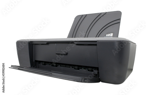 Fotografie Printer isolated on white