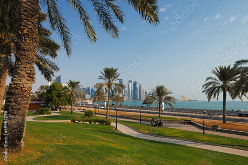 Doha  Qatar  Recreational parks are commonplace in the capital