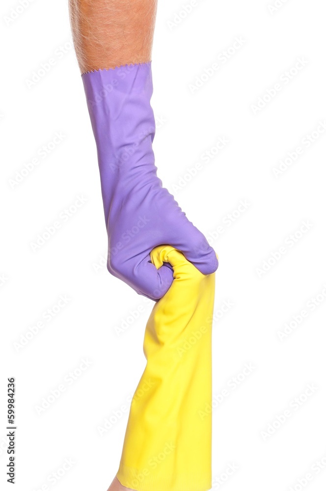 Interlocked hands Interlocked hands