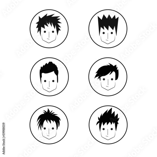 Hair Dresser Design Vector
