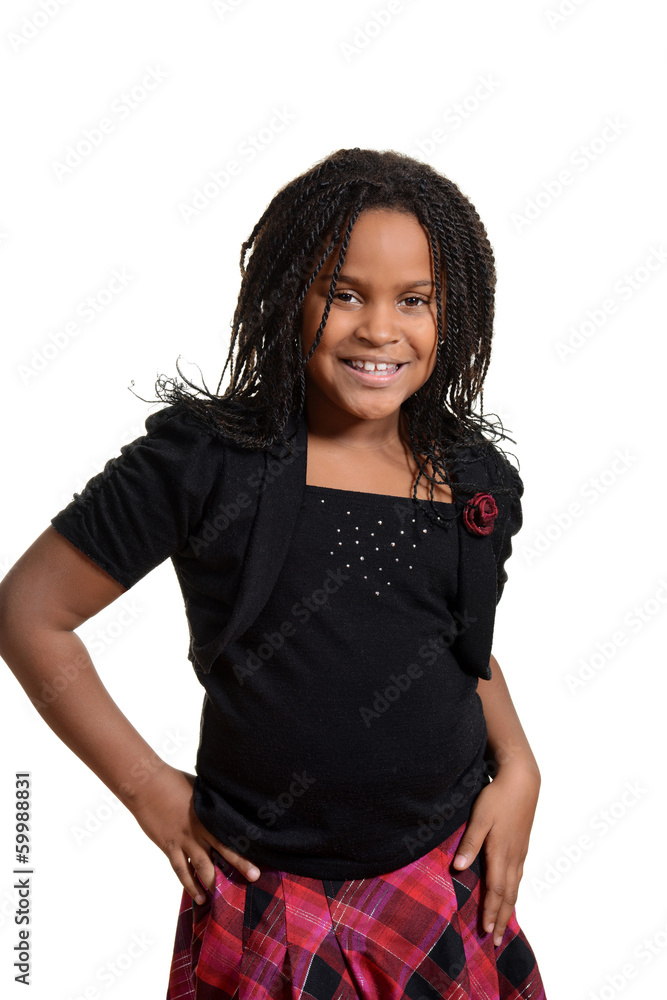 cute little girl wearing checkered skirt cute little girl wearing checkered skirt
