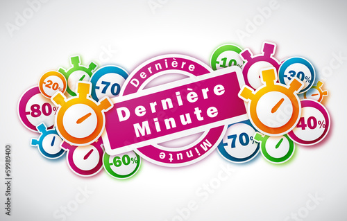 Dernière Minute - Illustration vectorielle