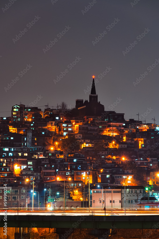 Obraz premium Seoul Lights