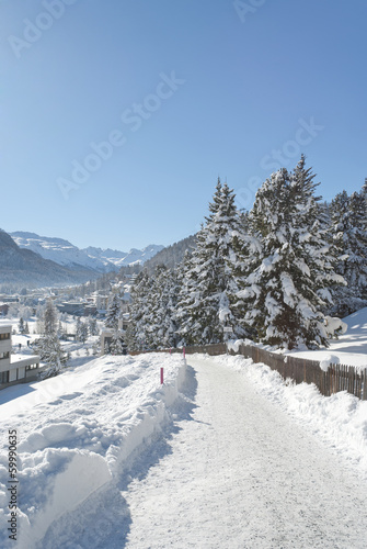 Winter in St. Moritz © photosvac