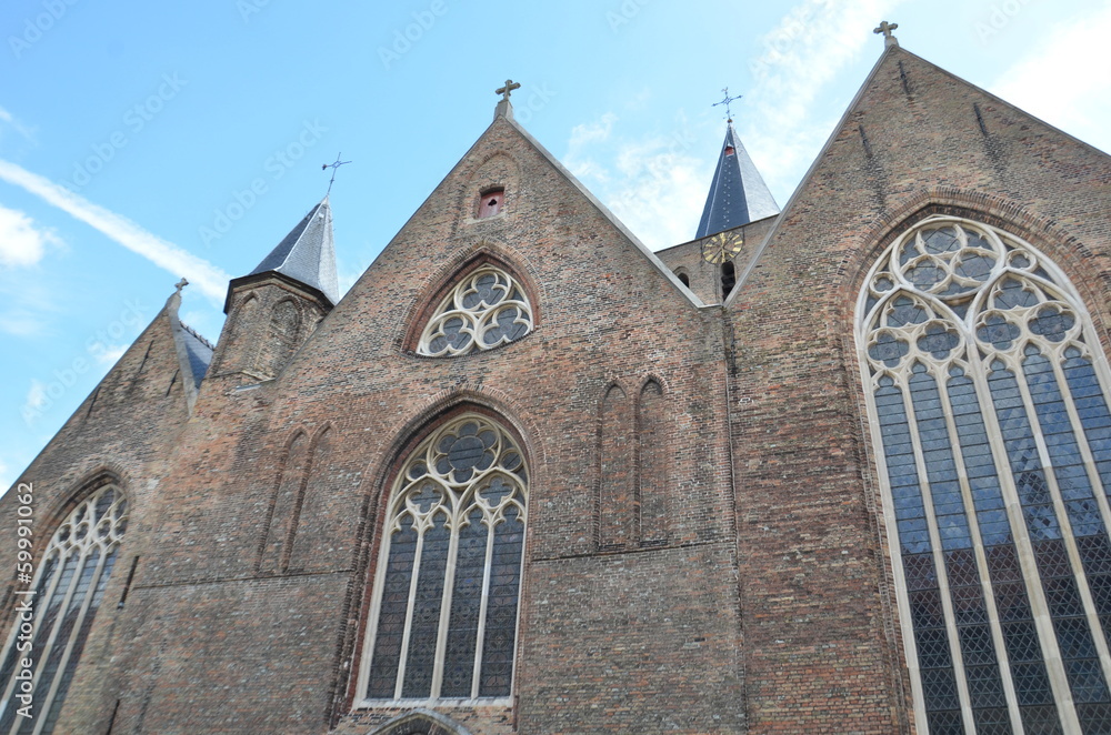 Fototapeta premium Eglise Saint Gilles, Bruges