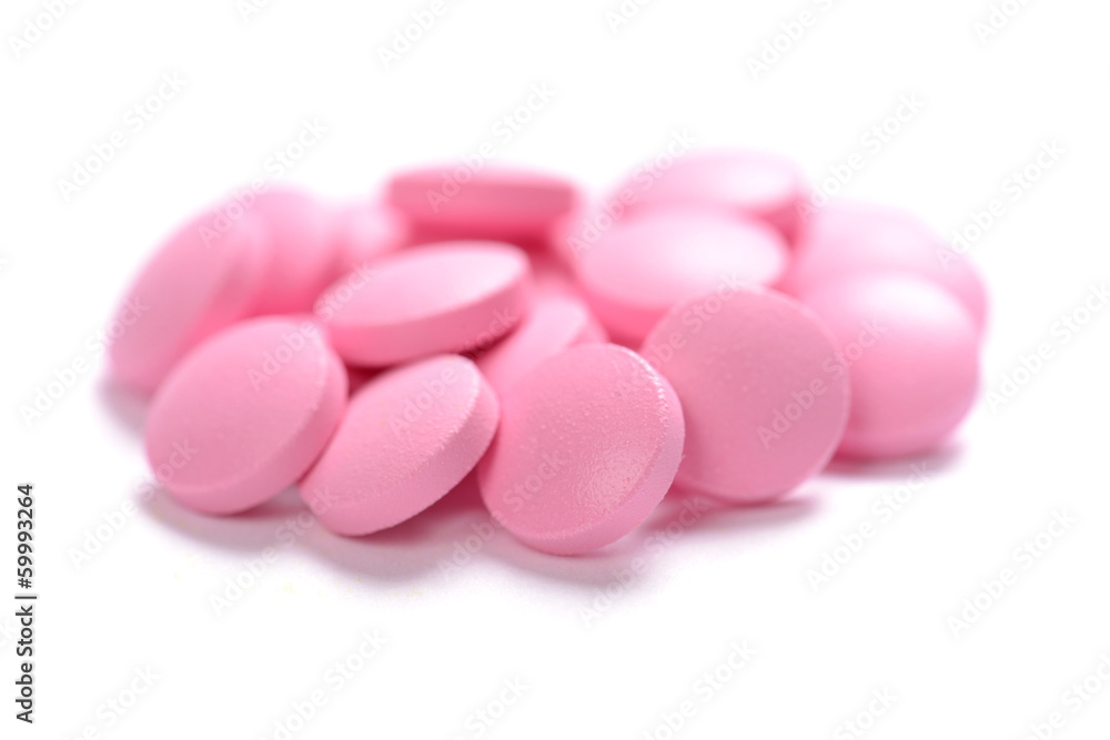 pills isolated on white background pills isolated on white background