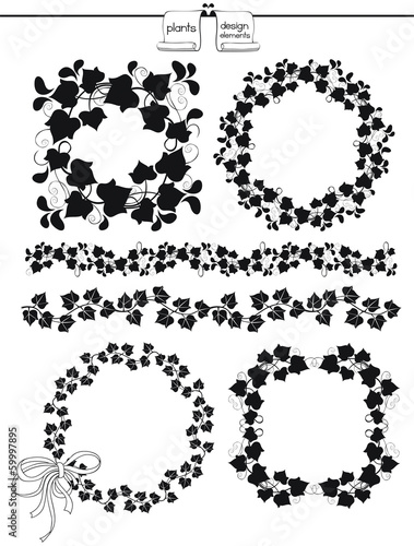 Plants Design Elements