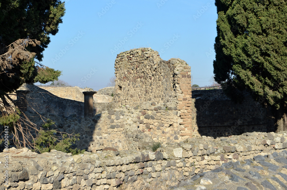 Помпеи, древнеримский город – всемирное наследие ЮНЕСКО. Италия