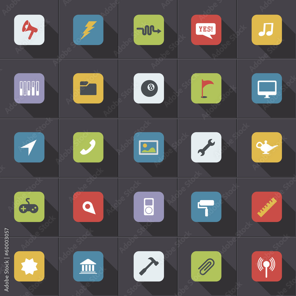 Information icons for mobile devices and interfaces Information icons for mobile devices and interfaces